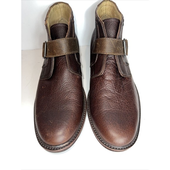UGG Australia Men\'s Graham Espresso Leather Ankle Boots Size 8 M main image 5